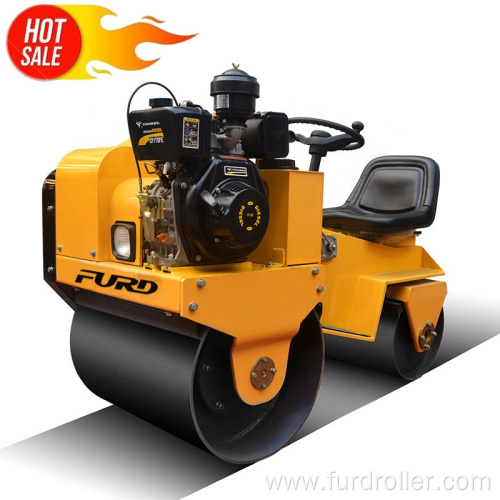 Ride on vibrating road roller compactor roller press machine FYL-850